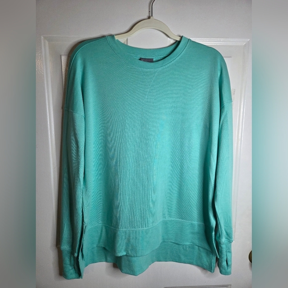Sweaty Betty After Class Sport Sweatshirt Green Size 4 US - Picture 2 of 10